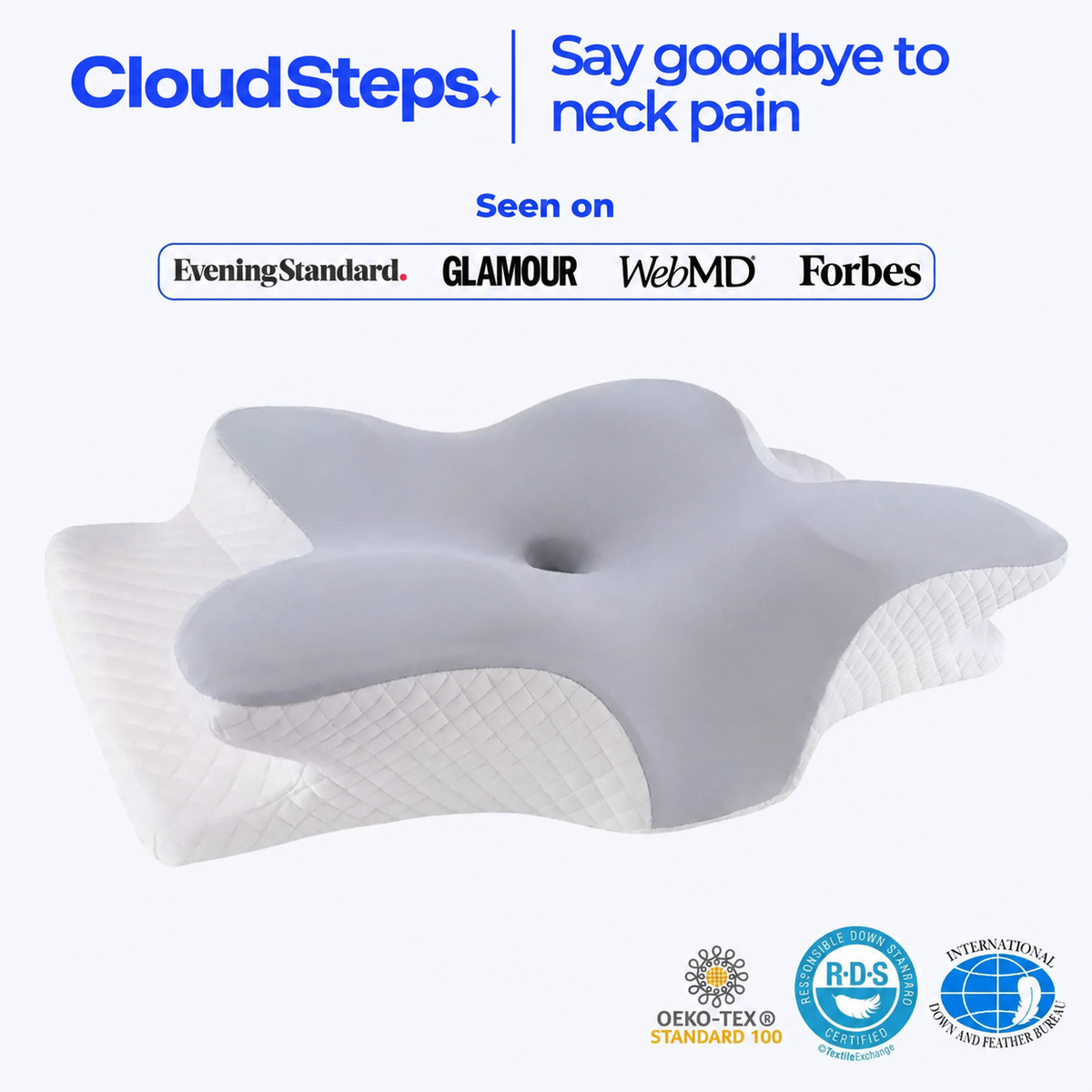 CloudSteps® Contour Pillow 2.0